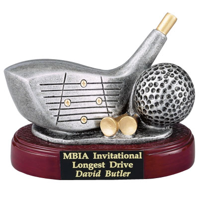 Driver Golf Trophy (4")